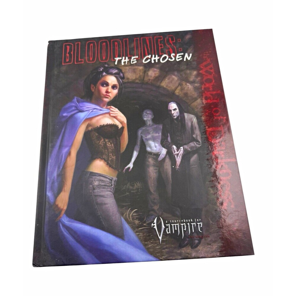 Bloodlines The Chosen Vampire The Requiem White Wolf WW25104 Hardcover RPG